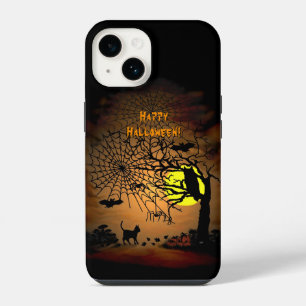 Halloween Night , Happy Halloween! iPhone 14 Case