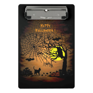 Halloween Night , Happy Halloween ! Mini Clipboard