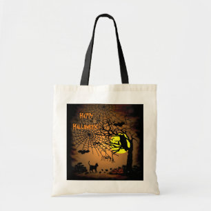 Halloween Night , Happy Halloween ! Tote Bag