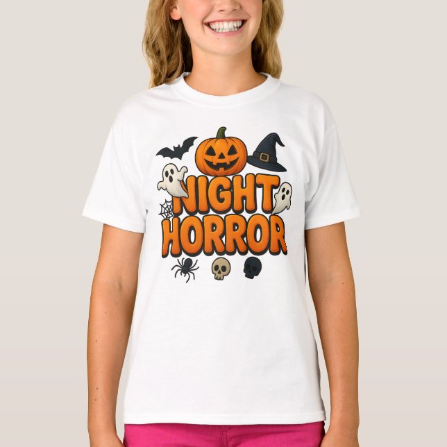 Halloween Night Horror Clothes Spooky  Unisex T-Shirt (Front)
