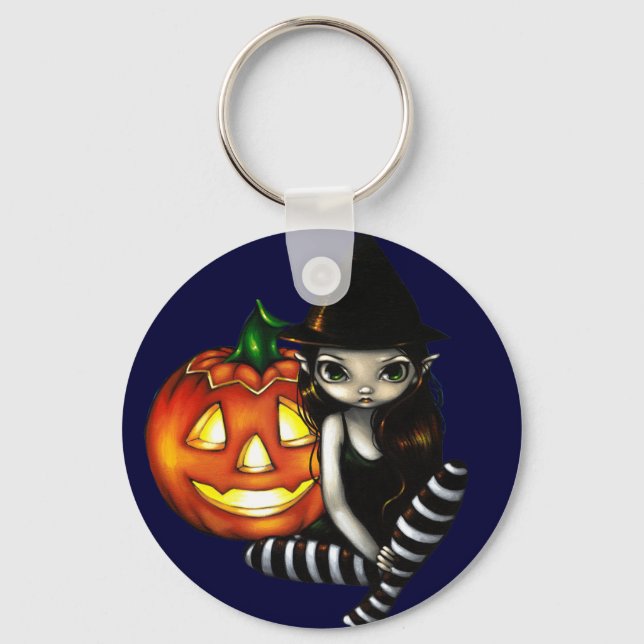 "Halloween Night" Keychain (Front)