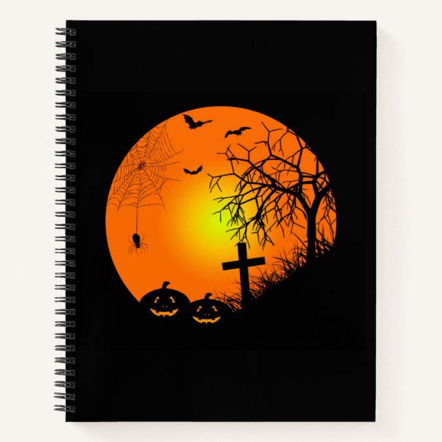 Halloween night notebook (Front)
