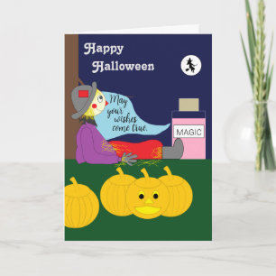 Halloween Night of Magic: Blank Card