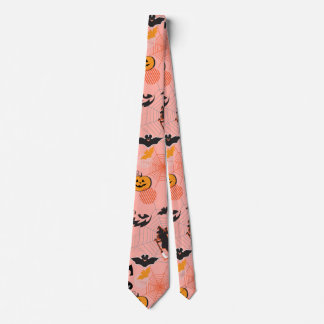 Halloween Night Party Trendy Tie