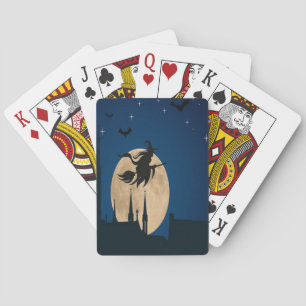 Halloween Night Playing Cards