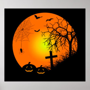 Halloween night poster