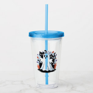 Halloween Night Prowl  Acrylic Tumbler