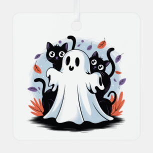 Halloween Night Prowl  Metal Tree Decoration