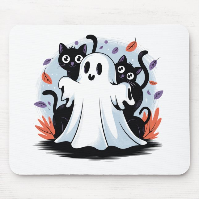 Halloween Night Prowl Mouse Pad (Front)