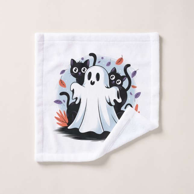 Halloween Night Prowl Wash Cloth (Wash Cloth)
