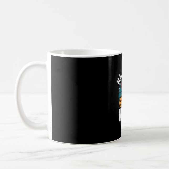 Halloween Night Pumpkin Tree Vector Coffee Mug (Left)