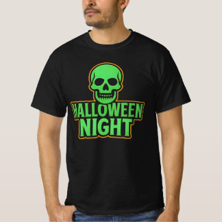 Halloween Night Simple Clothes Unisex Minimalist T-Shirt