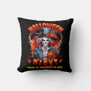 Halloween Night There Is Nowhere To Hide Cushion