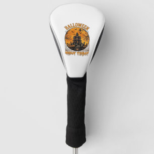 Halloween Night Today Haunted Mansion Pumpkins Owl Golf Head Cover