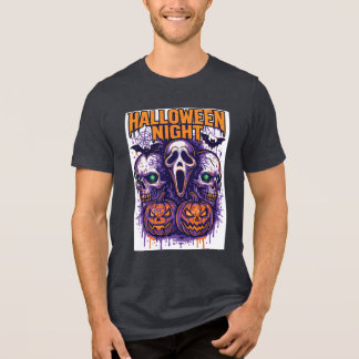 halloween night Tri-Blend shirt