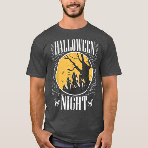 Halloween Night Trick Or Treat Happy Halloween Wit T-Shirt