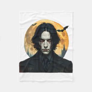 Halloween Night - Vampire Rising Fleece Blanket