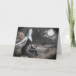 Halloween Night Wings  (card) Card