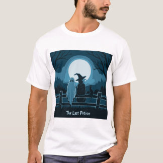 Halloween Night Witch Ghost Black thanksgiving T-Shirt