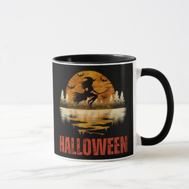HALLOWEEN NIGHT WITCH MUG (Right)