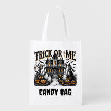 Halloween night: witches and pumpkins