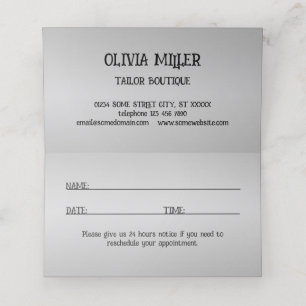 Halloween night with Haunted House, Bats, Pumpkins Appointment Card