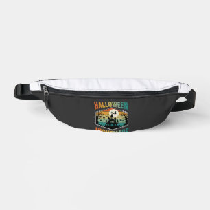 Halloween Nightmare Haunted Castle Retro Vector Bum Bags