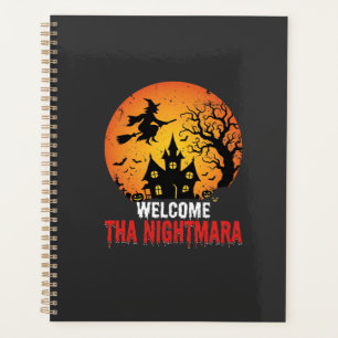 Halloween Nightmare Witch Haunted House Design Planner