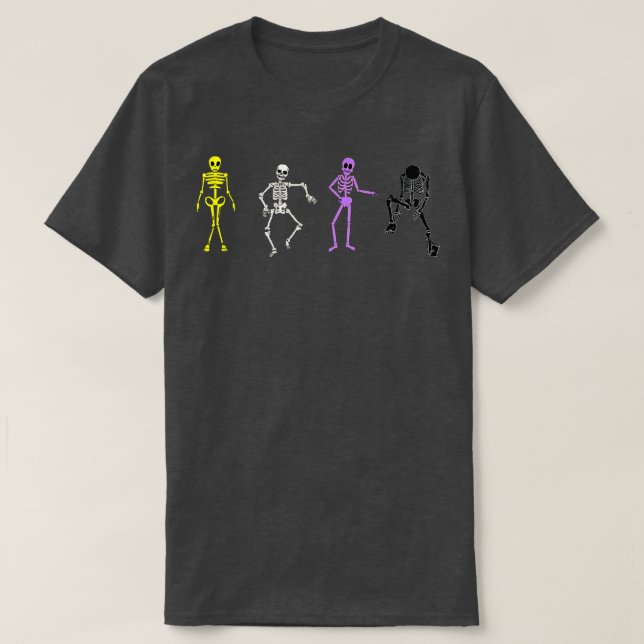 Halloween Non-binary LGBTQ Pride - LGBT Nonbinary  T-Shirt (Design Front)