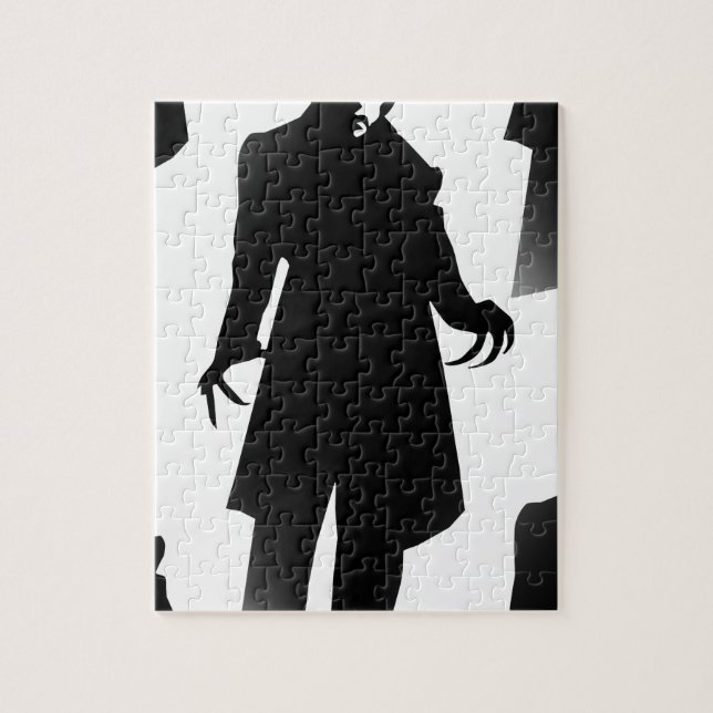 halloween nosferatu jigsaw puzzle (Vertical)