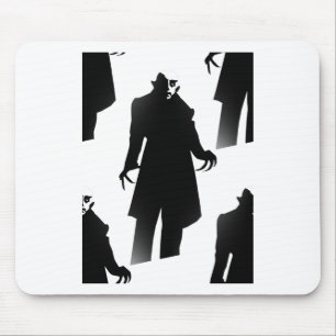 halloween nosferatu mouse pad