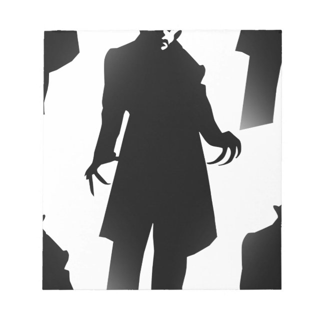 halloween nosferatu notepad (Front)