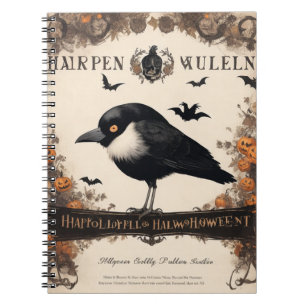 Halloween Nostalgia Meets Modern Elegance in our  Notebook
