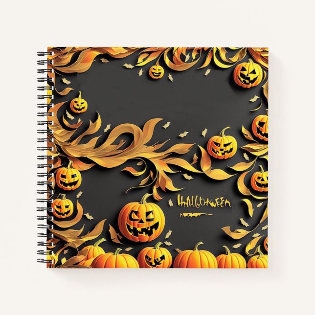 Halloween Notebook (Front)