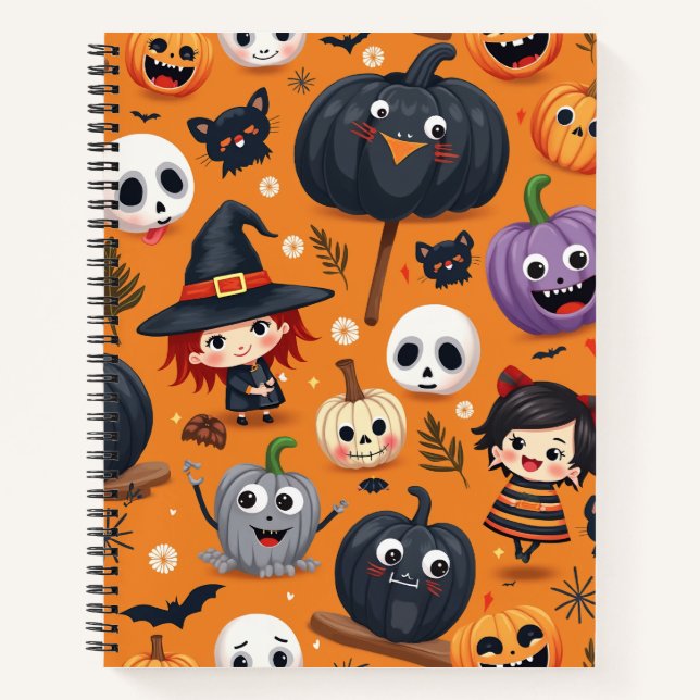 Halloween  notebook (Front)