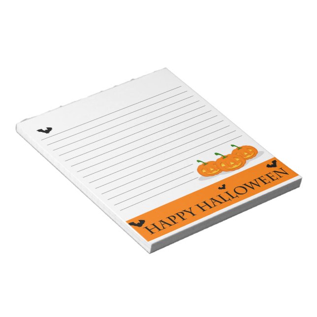 Halloween Notepad (Angled)