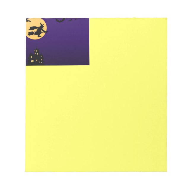 Halloween Notepad (Front)