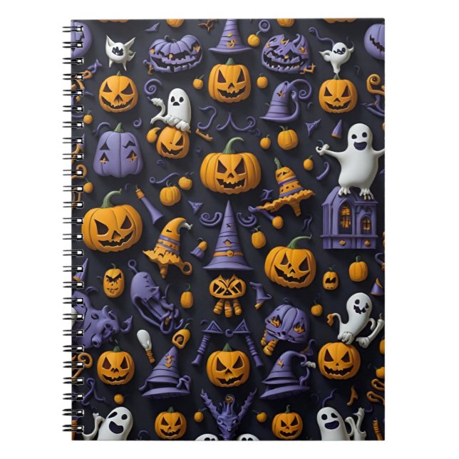 Halloween notes notebook (Front)