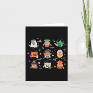 Halloween Nuggets Vintage Scary Chicken Nugget Lov Card