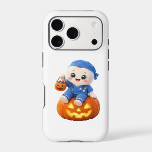 Halloween Nurse Baby Pumpkin Phone Case