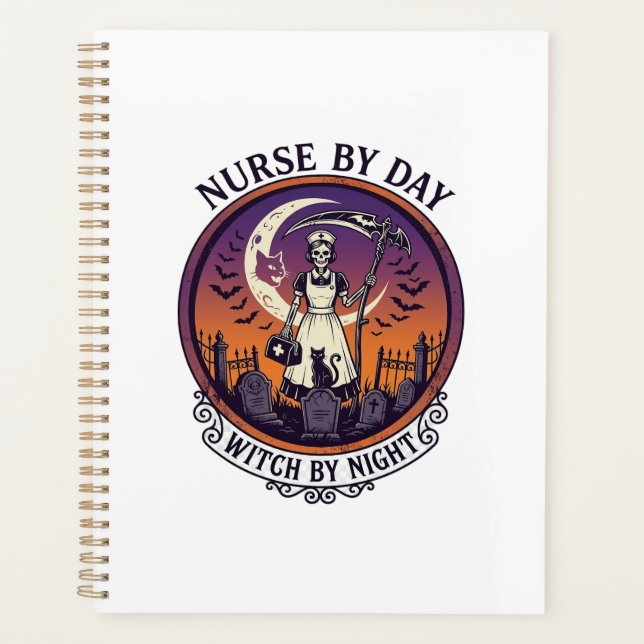 Halloween Nurse By Day_1 Planner (Front)