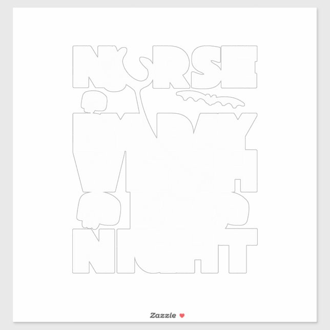 Halloween Nurse By Day Witch By Nights (Sheet)