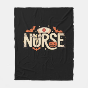Halloween nurse Classic T-Shirt Fleece Blanket
