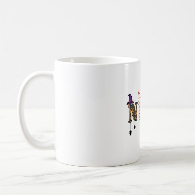 Halloween nurse      coffee mug (Left)