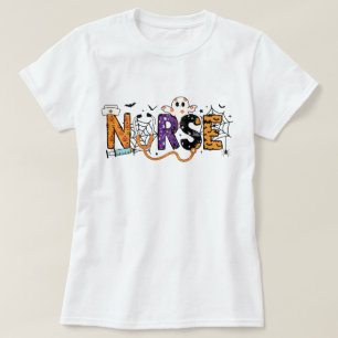 Halloween Nurse Doodle T-shirt Design