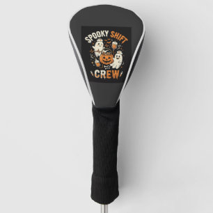 Halloween Nurse Ghost Squad Golf Head Cover