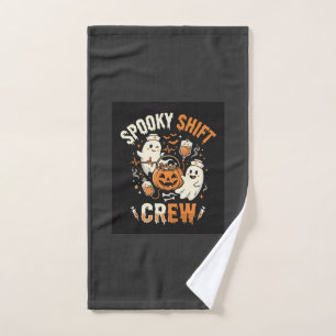 Halloween Nurse Ghost Squad Hand Towel