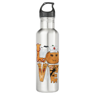 Halloween Nurse Gift 710 Ml Water Bottle