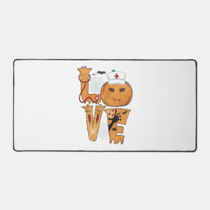 Halloween Nurse Gift Desk Mat