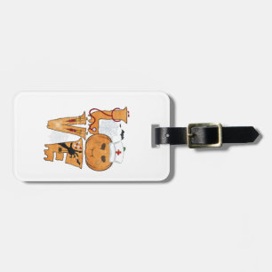 Halloween Nurse Gift Luggage Tag